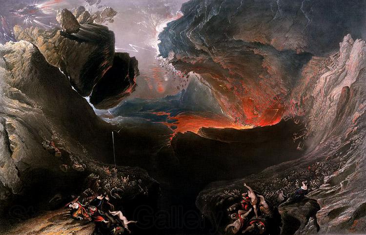 John Martin The Great Day of His Wirath (nn03) Spain oil painting art